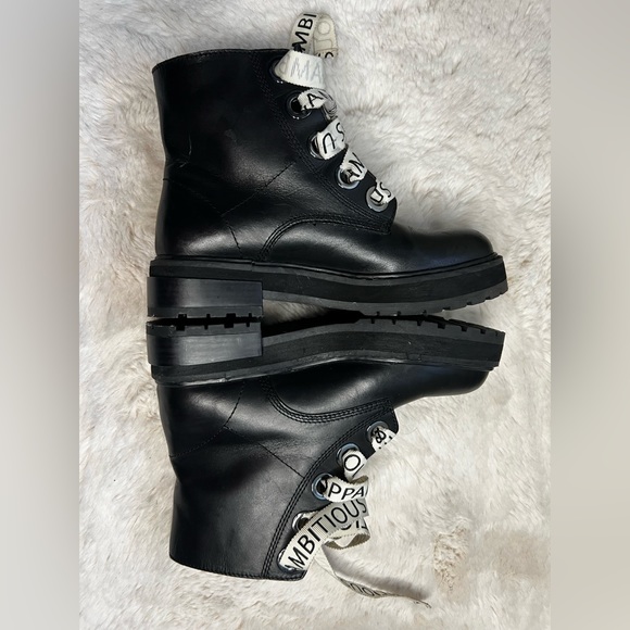 Zara Leather Boots - Picture 6 of 11
